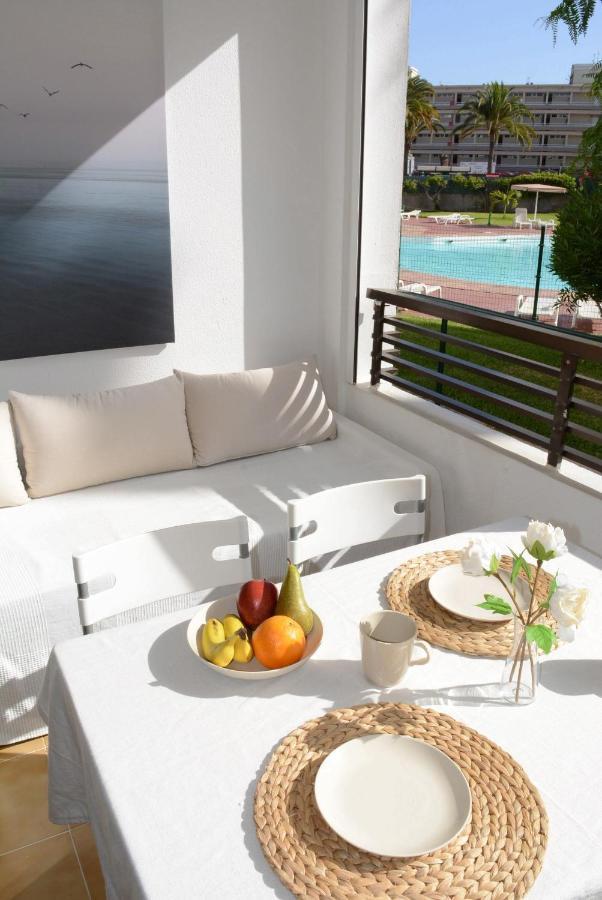 Garten-Apartment im Iguazu mit 2 Schlafzimmern Playa del Inglés Exterior foto